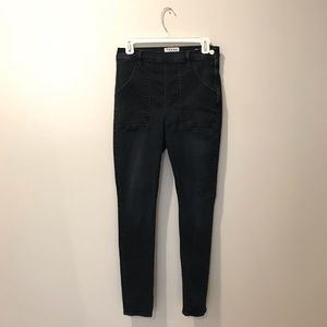 Frame High rise skinny jeans